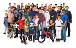 Graphic of People