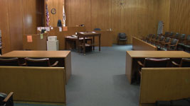A Will County Court Room
